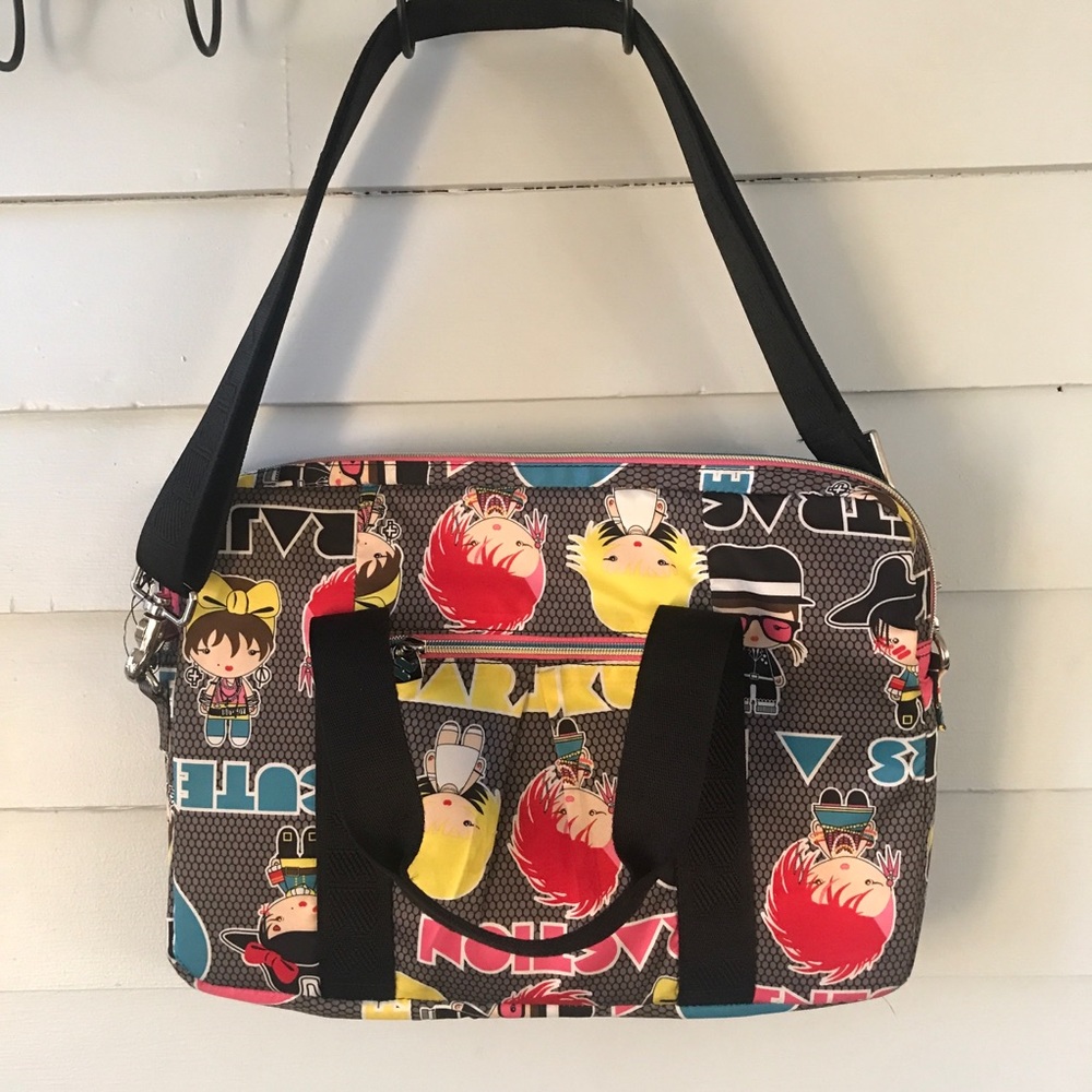 Harajuku Lovers laptop bag crossbody - Picture 12 of 13